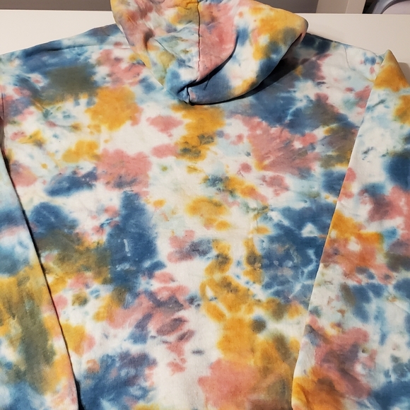 🆕️ Pink Floyd Wish You Were Here Tie Dye Hoodie - Picture 6 of 7